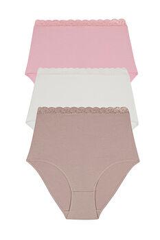 Ecru/Cappuccino/Pink