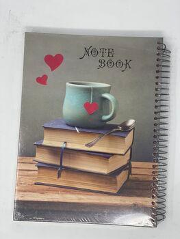 طباعة كتب وكوب شاي