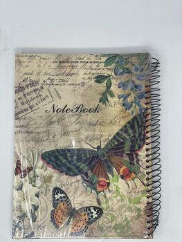 طباعة زهور وفراشات